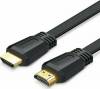 Ugreen HDMI 2.0 Flat Cable HDMI male - HDMI male 1.5m Μαύρο (50819)